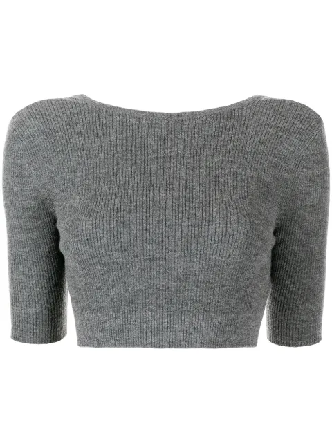 Cashmere In Love توب قصير 'ليزا' بظهر مفتوح