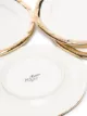 Les Ottomans Bamboo set of four ceramic plates (21cm)