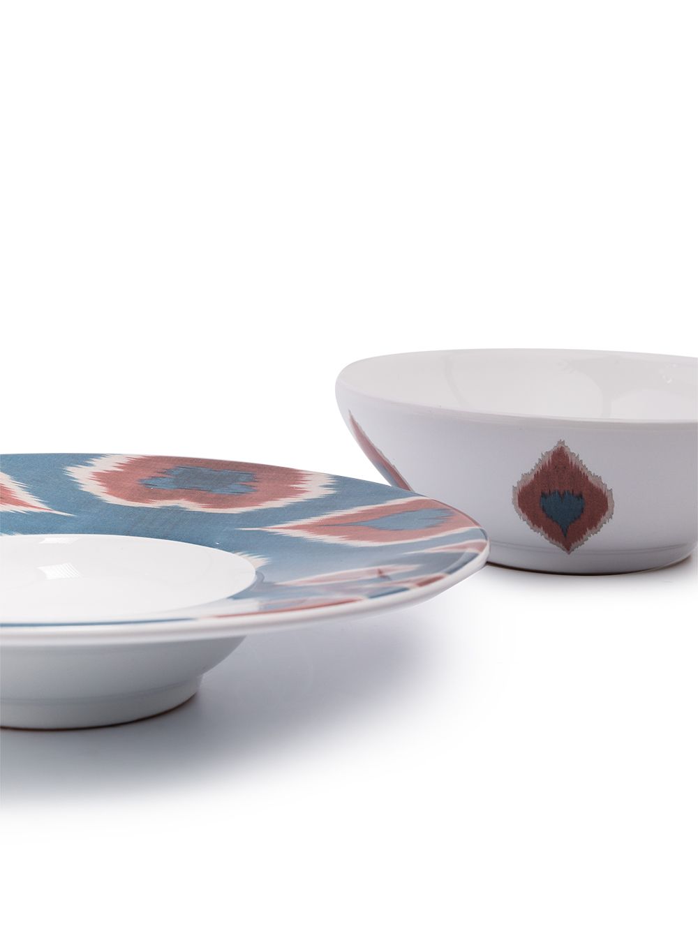 фото Les ottomans les ott set of 5 ceramic plates 12cm 19c