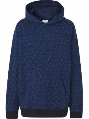 burberry monogram motif moletom com capuz