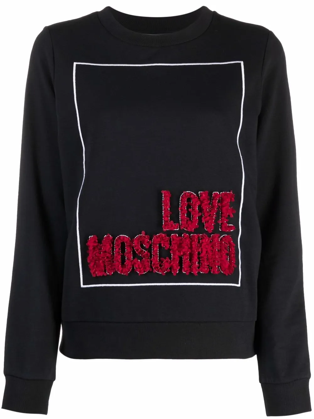 фото Love moschino толстовка с логотипом