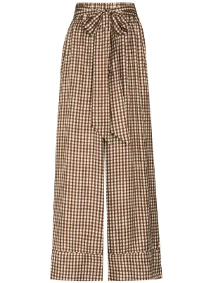 tall white wide leg pants