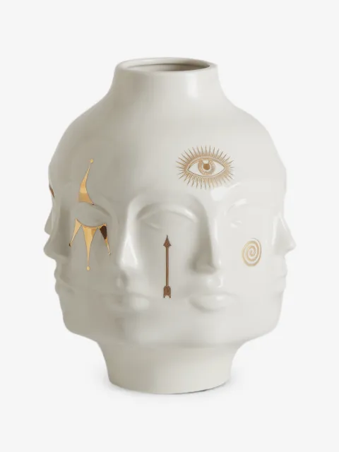 Jonathan Adler Gilded Dora Maar porcelain vase