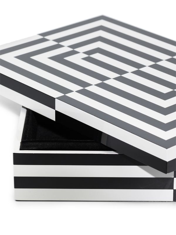 Jonathan Adler Op Art Large Lacquer Box - Farfetch