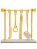 Jonathan Adler Barbell barware set - Gold