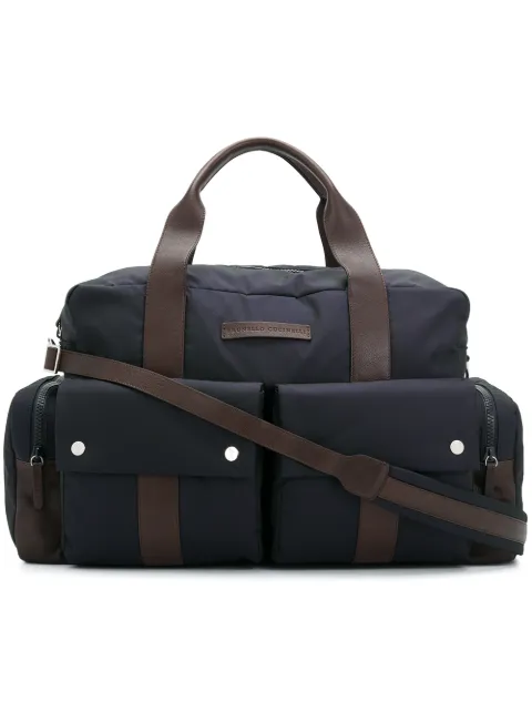 multi pocket holdall