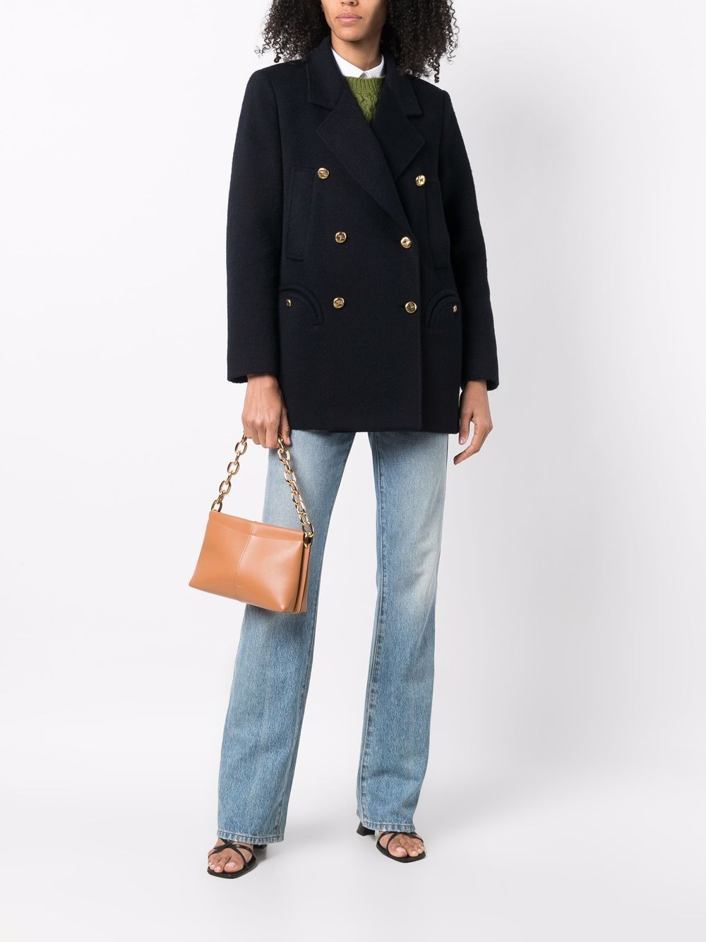 Blazé Milano double-breasted wool-blend Coat - Farfetch