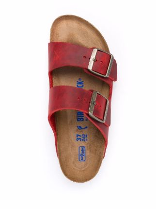 Arizona leather double-buckle sandals展示图