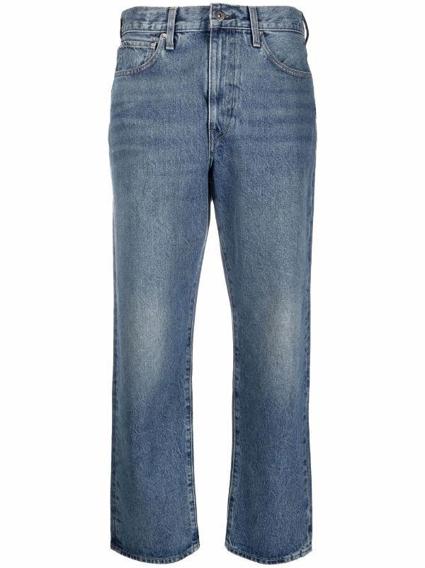 Levi's: Made & Crafted Cropped Denim Jeans - Farfetch