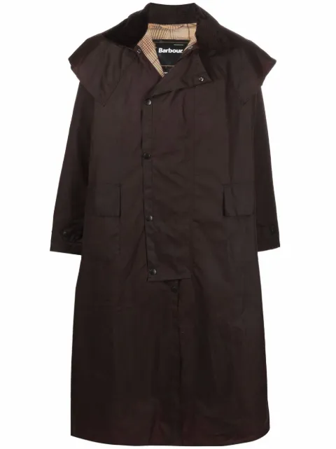 full length barbour coat