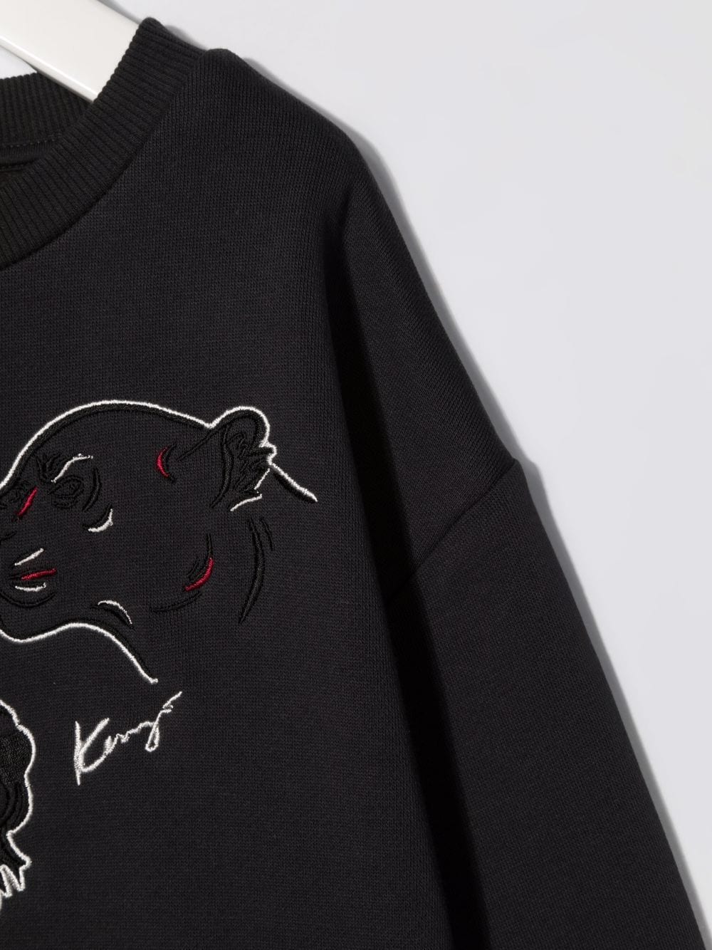 фото Kenzo kids толстовка с вышивкой