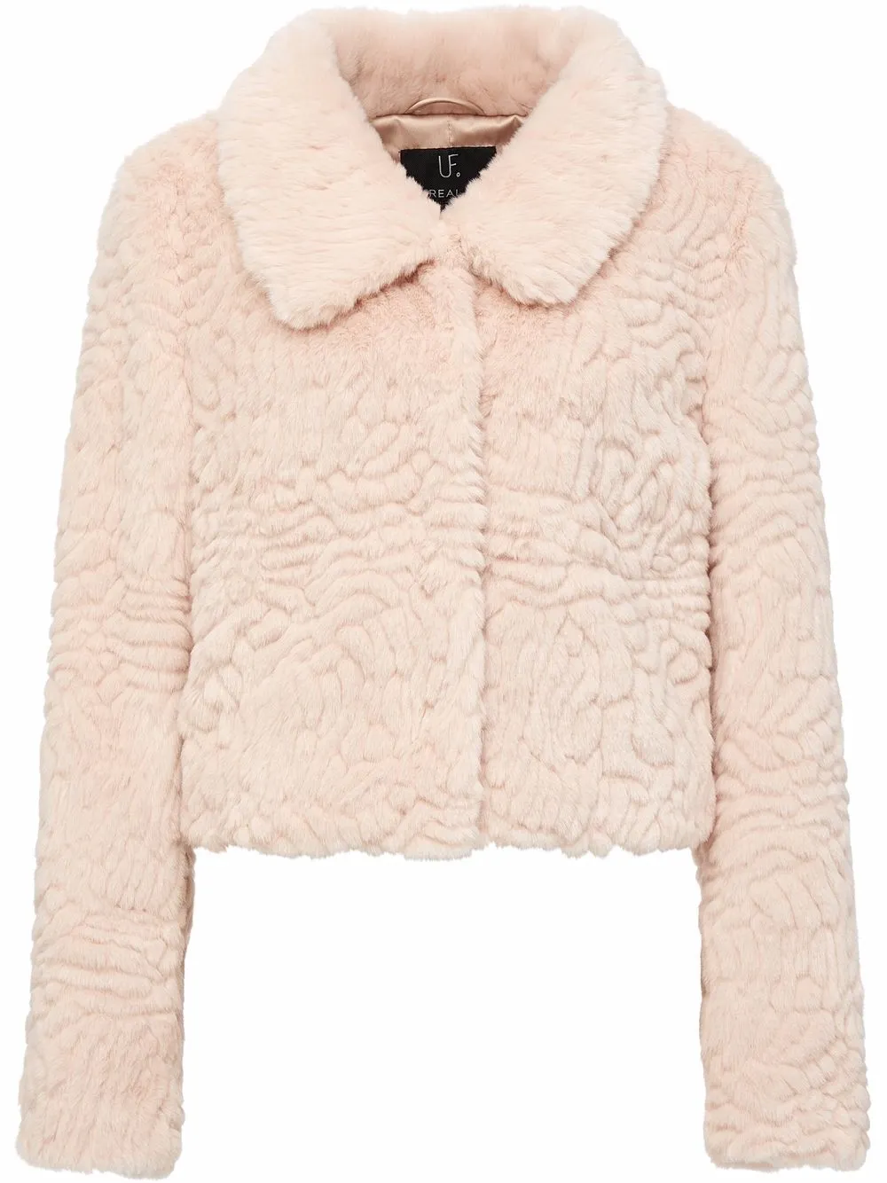 unreal fur lily faux fur jacket - pink