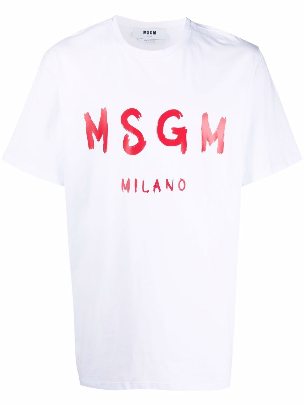 фото Msgm футболка с логотипом