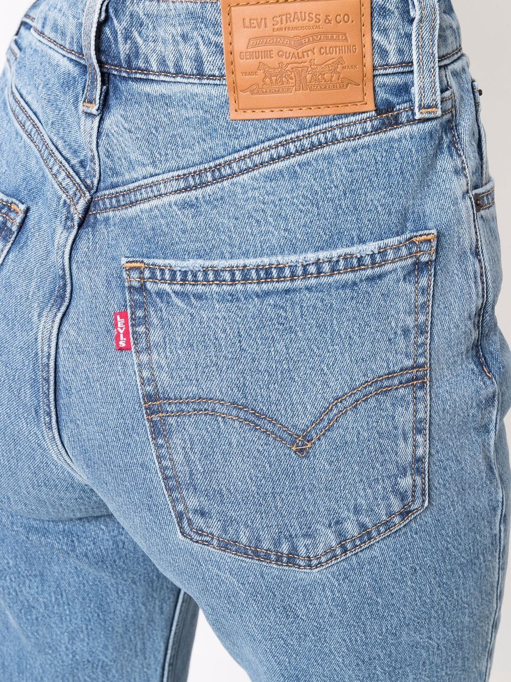 Levi's Flared high-rise Jeans - Farfetch