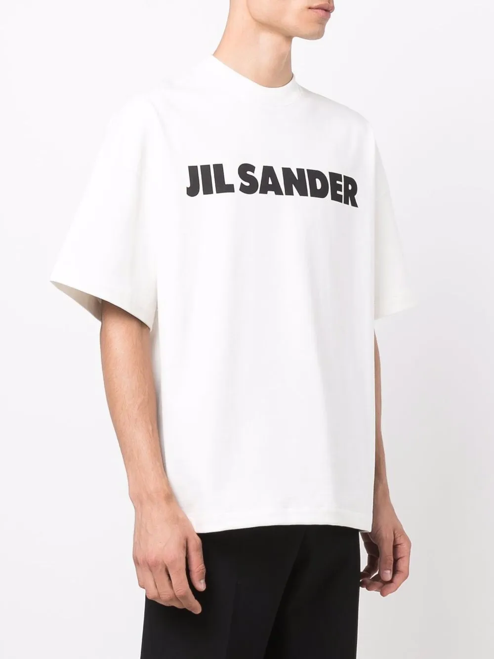 фото Jil sander футболка с логотипом