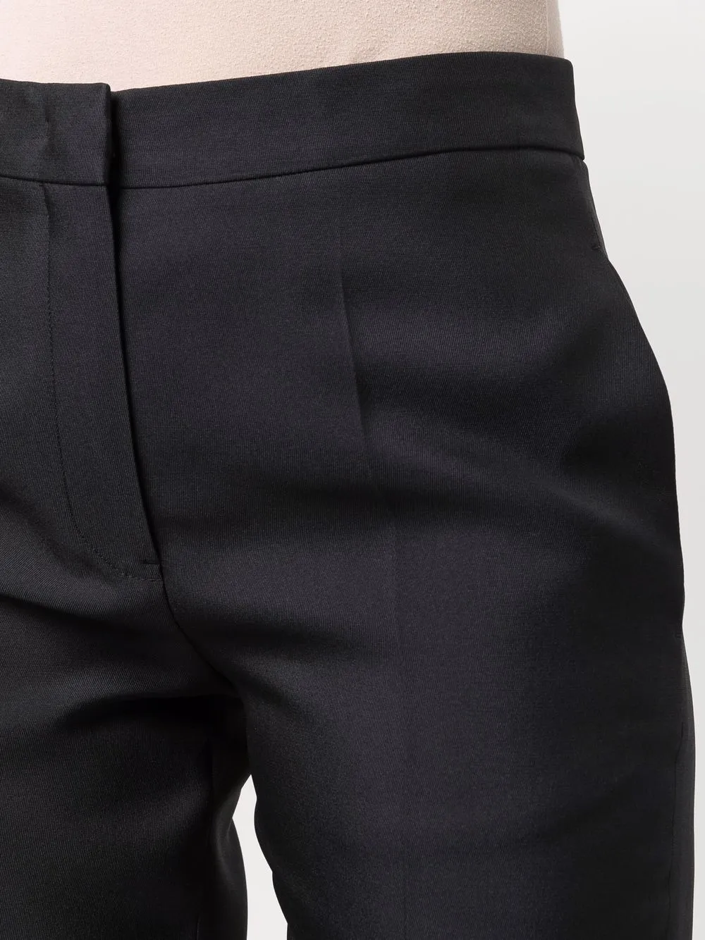фото Jil sander укороченные расклешенные брюки