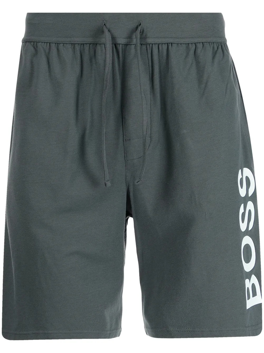 

BOSS bermudas con logo - Verde