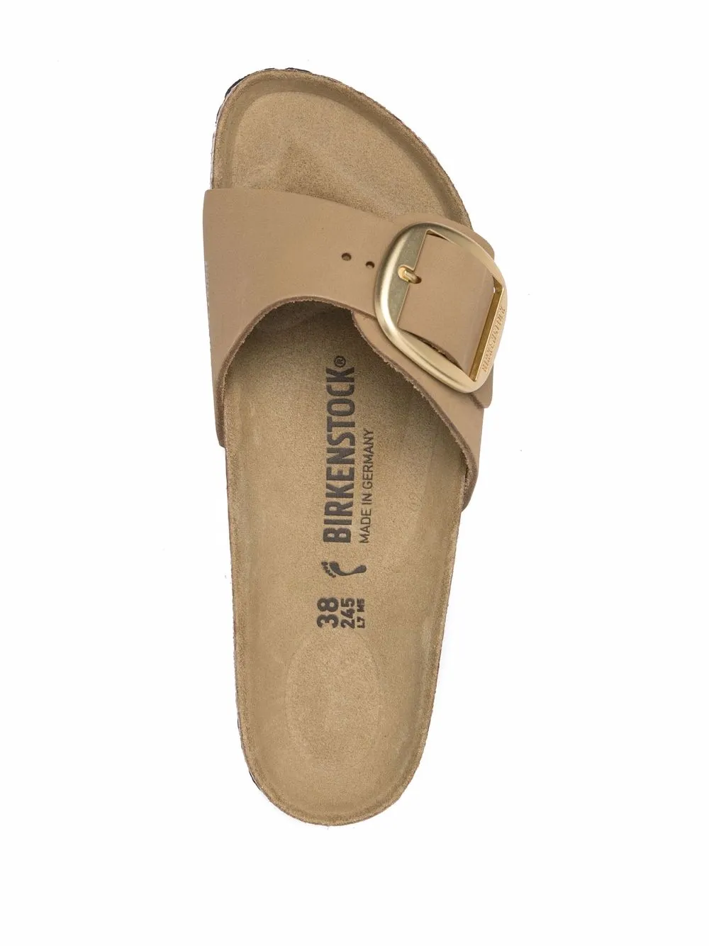Birkenstock single-strap buckled sandals Green