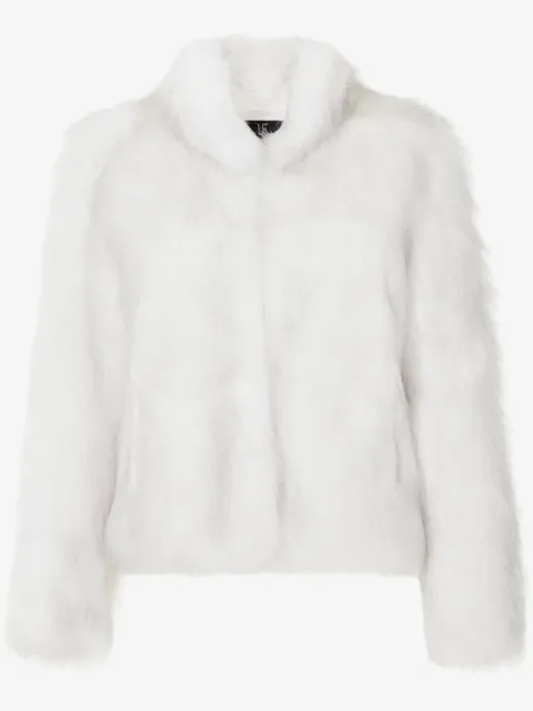 Unreal Fur Fur Delish high-neck jacket
