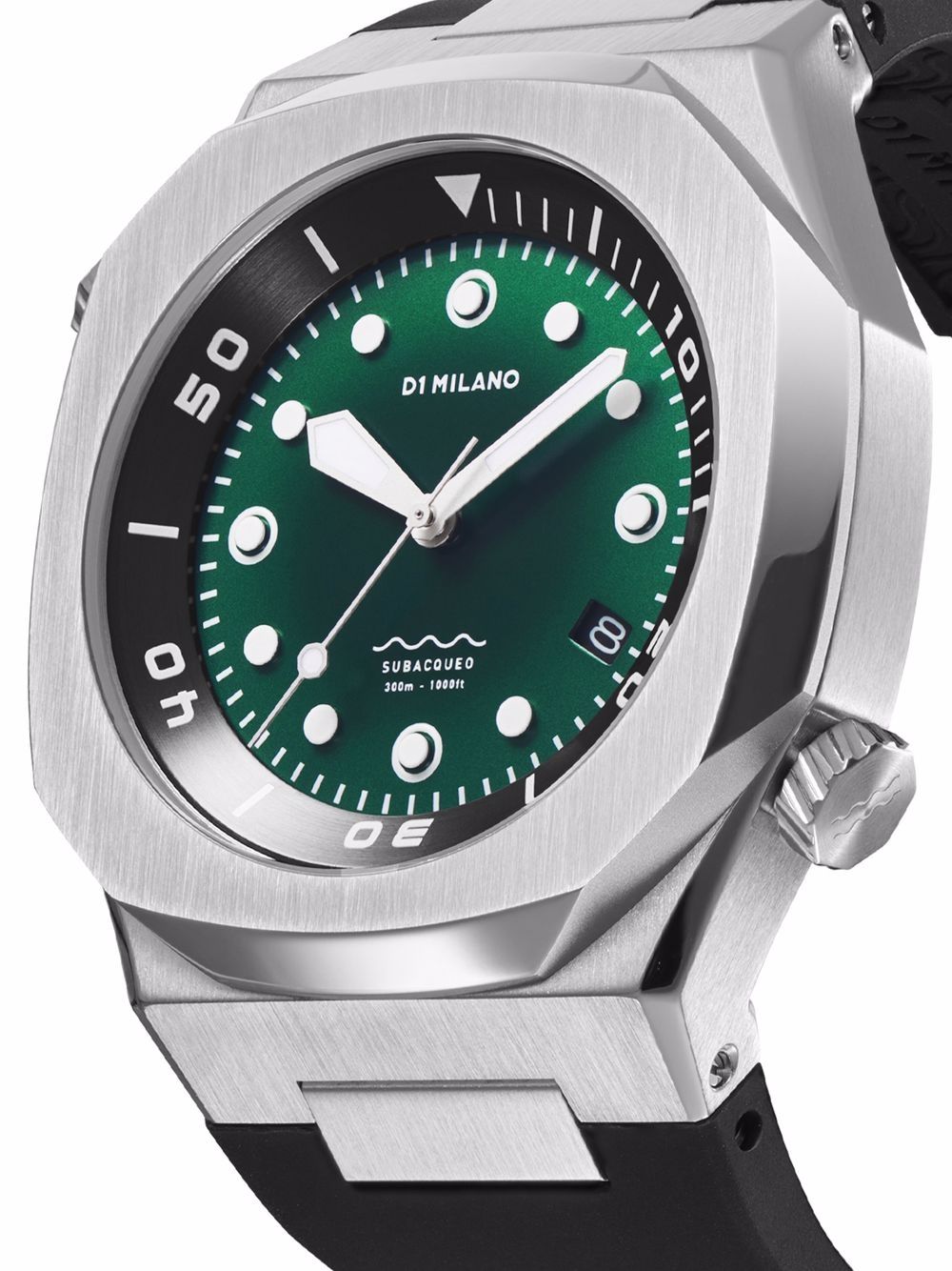 фото D1 milano наручные часы subacqueo deep green 43.5 мм