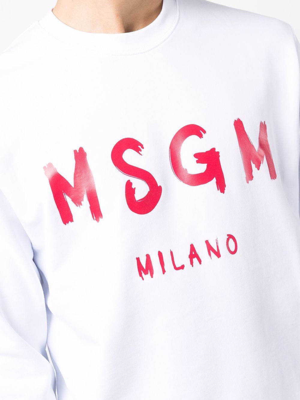 фото Msgm футболка с логотипом