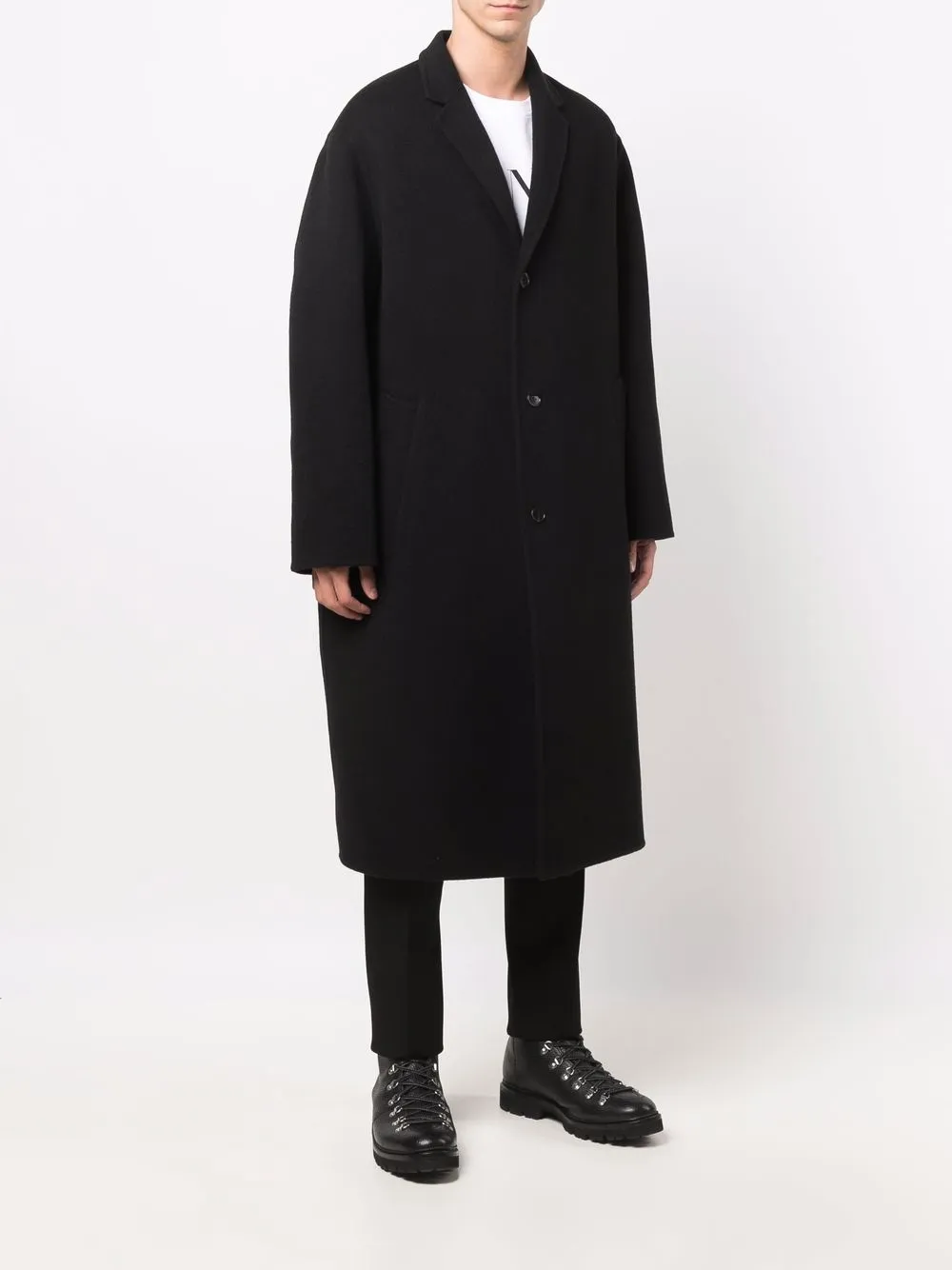 фото Jil sander однобортное пальто