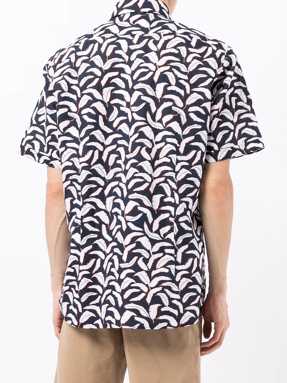 фото Boss рубашка с короткими рукавами и принтом