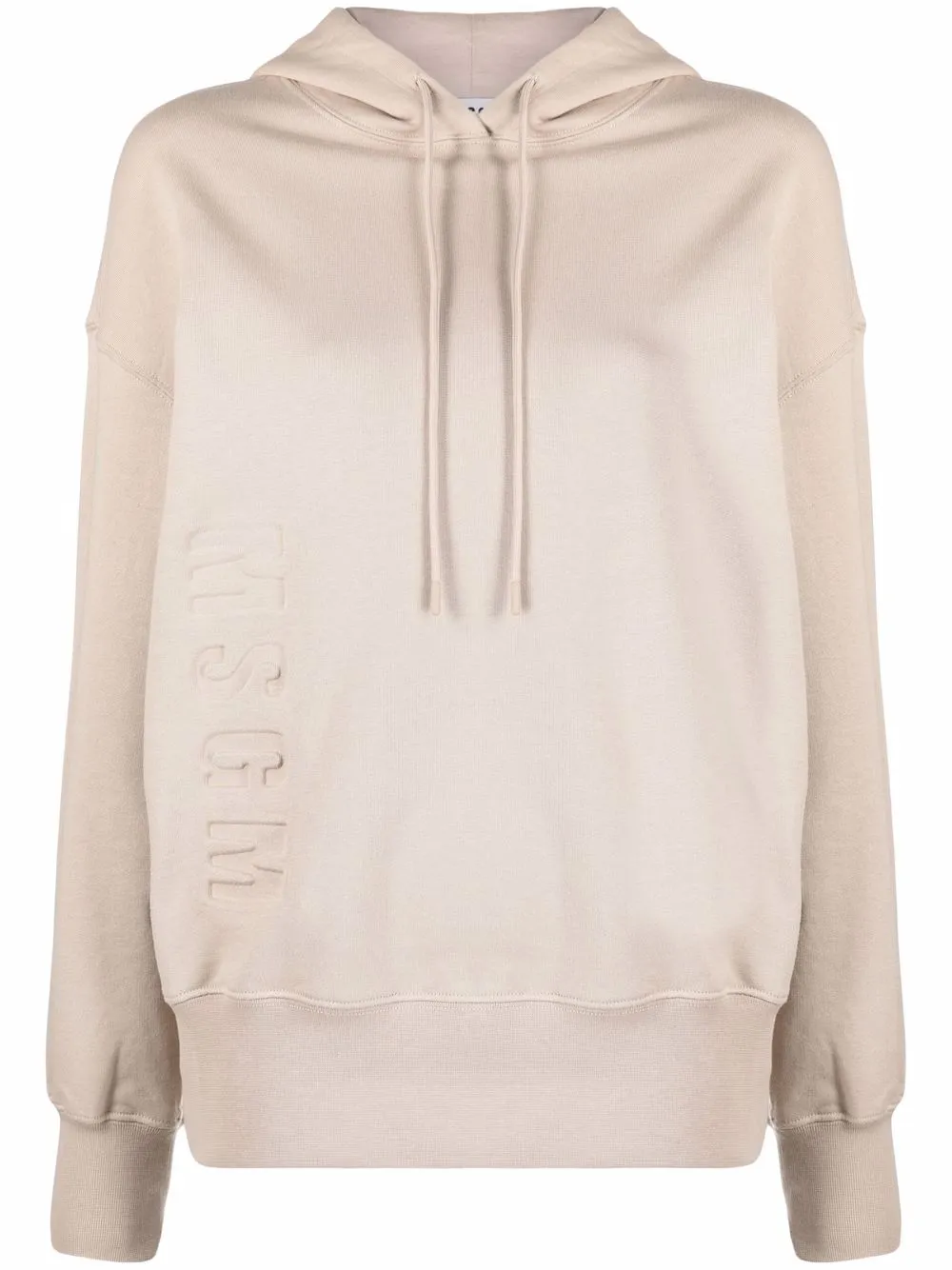 

MSGM hoodie con logo estampado - Neutro