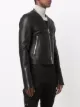 Rick Owens cropped leather jacket