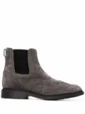 Hogan elasticated side-panel boots - Grey