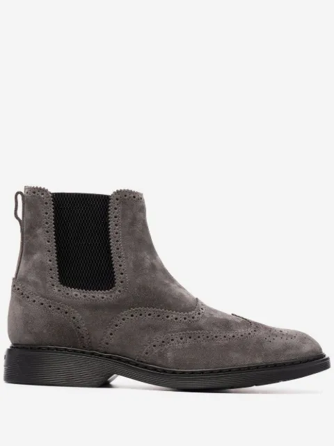 Hogan elasticated side-panel boots