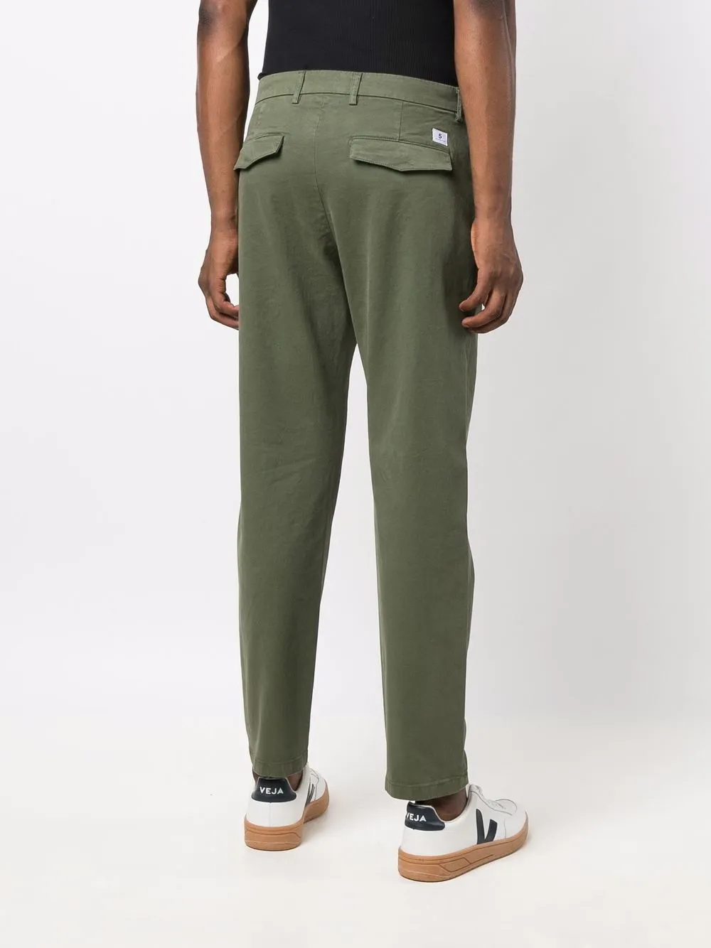 Department 5 Cropped chino Groen