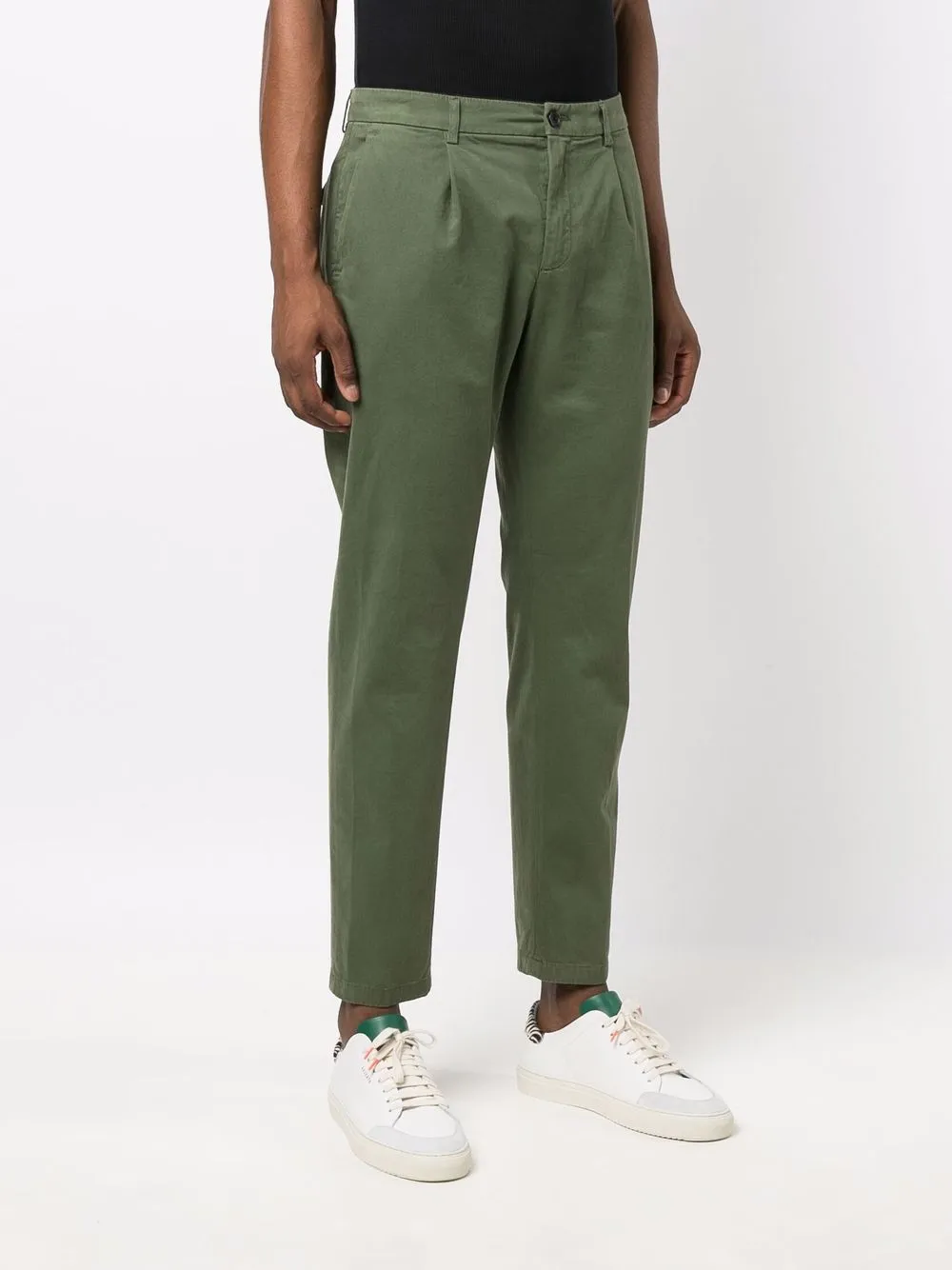 Department 5 Straight chino Groen