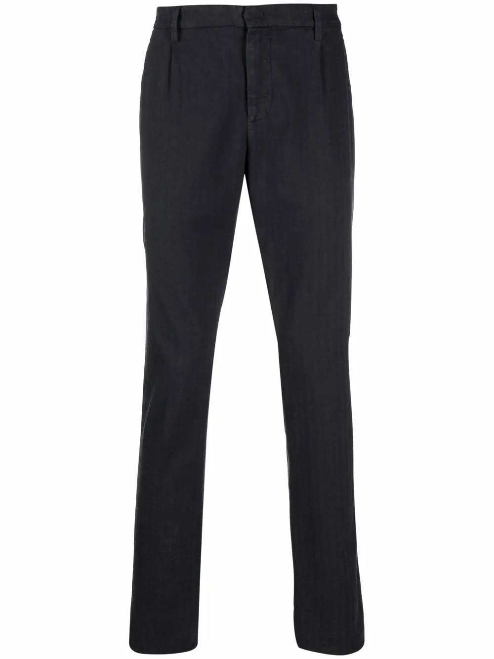 

DONDUP pantalones rectos con motivo pied de poule - Gris