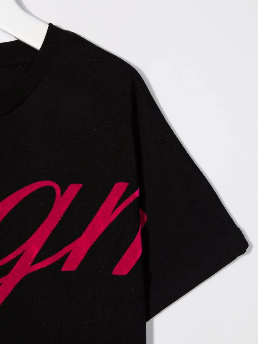 фото Msgm kids футболка с логотипом