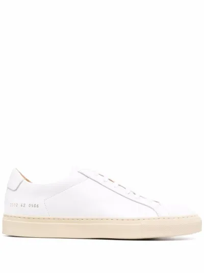 retro low top sneaker common projects
