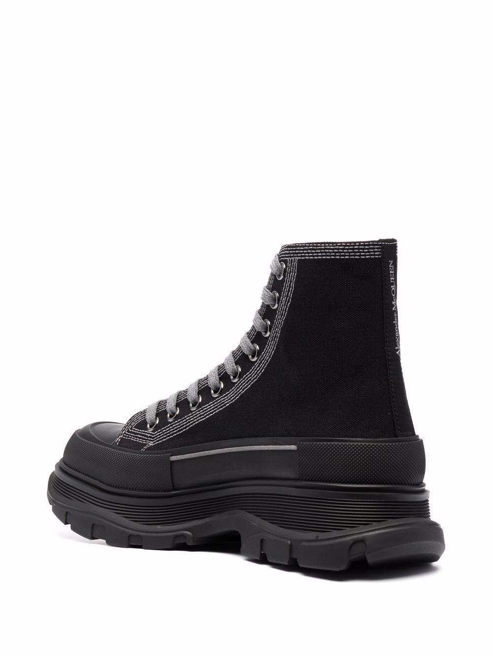 фото Alexander mcqueen высокие кеды tread slick