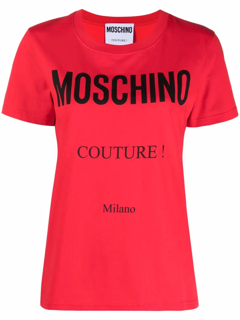 фото Moschino футболка с логотипом