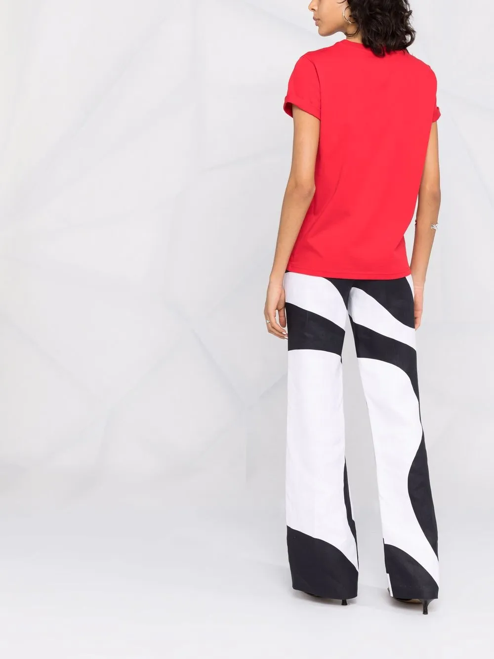 фото Moschino футболка с логотипом