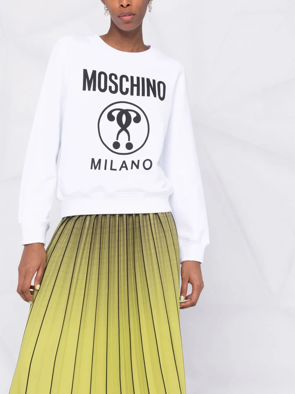 фото Moschino толстовка с логотипом