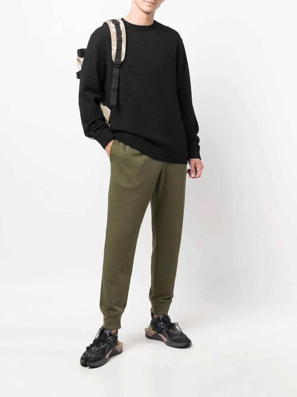 фото Nike спортивные брюки с вышитым логотипом