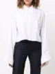 MM6 Maison Margiela wide-sleeved cropped shirt