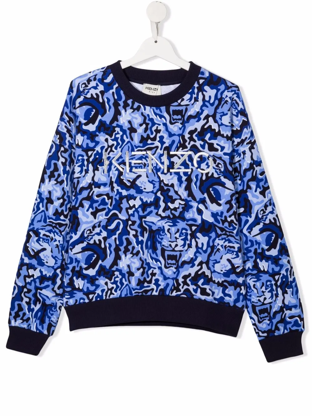 фото Kenzo kids толстовка с принтом