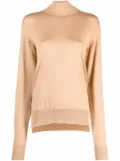 Jil Sander roll-neck fine-knit jumper - Neutrals