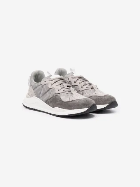 Fendi Kids sneakers med flere paneler og snøre