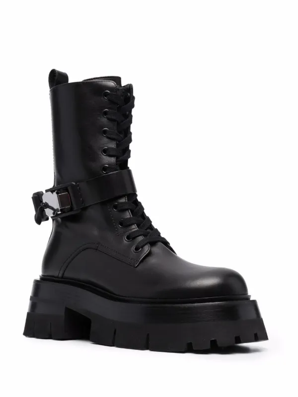 versace combat boots