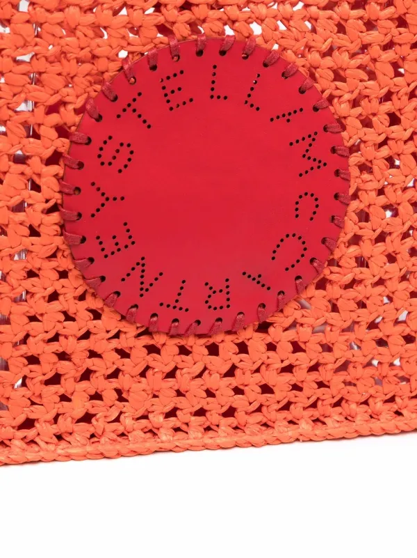 stella mccartney logo circle bolsa white