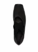 Uma Wang square-toe leather ballerinas