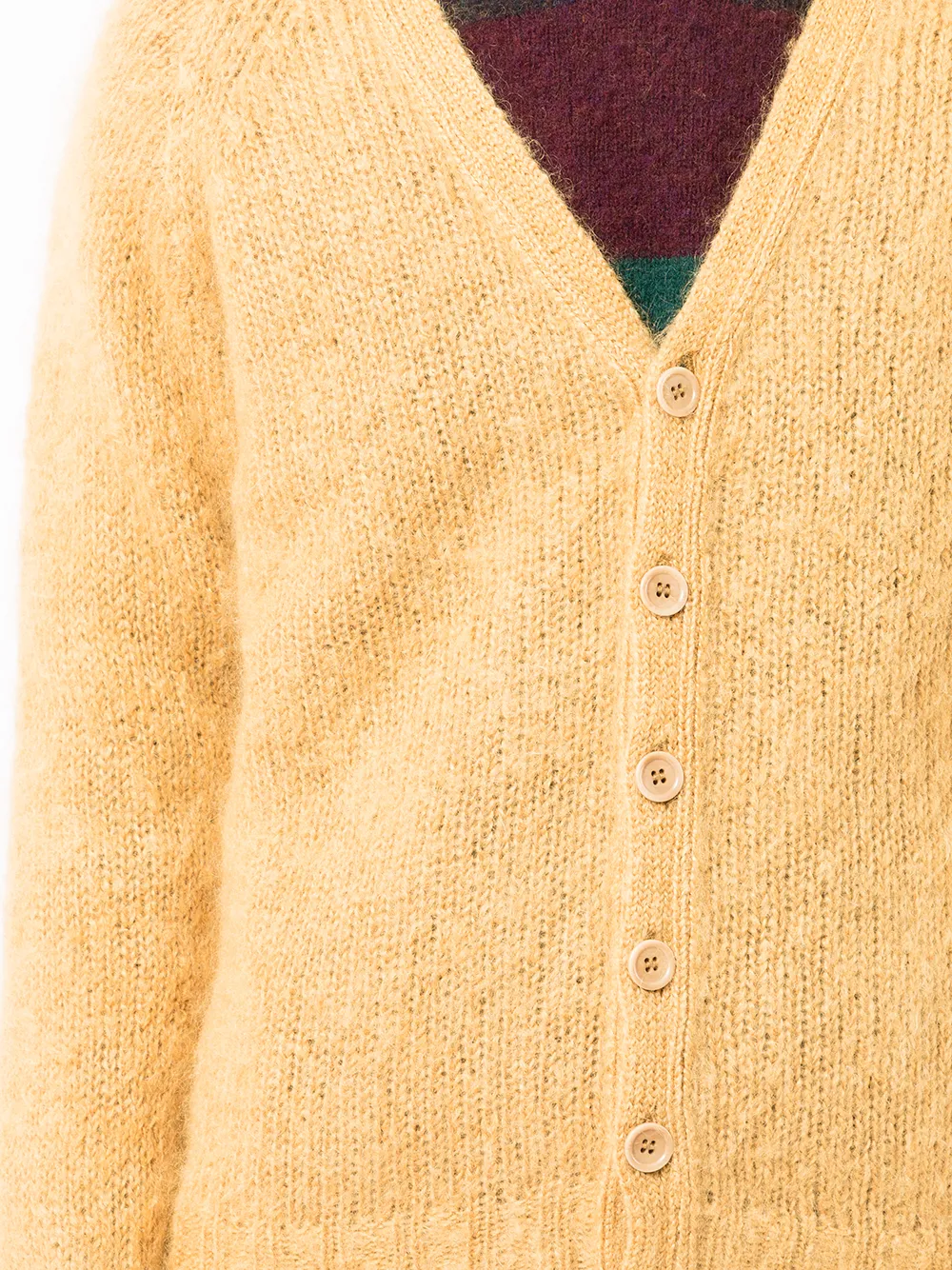 YMC Sid mohair-blend Cardigan - Farfetch