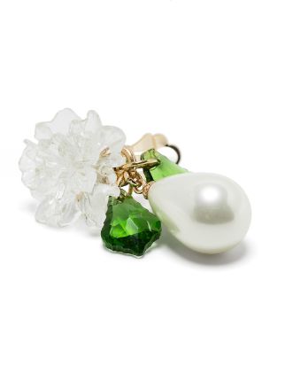 flower pearl drop earrings展示图